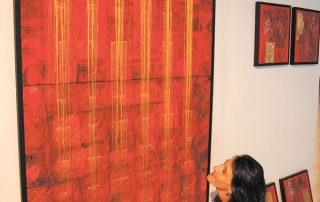 Mermorial and Lucille at Studio